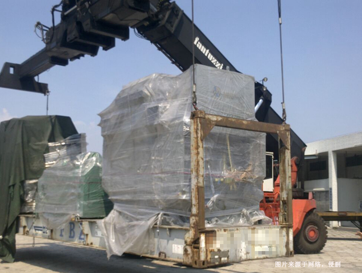 廣東惠州舊生產線設備搬遷出口印尼報關費用