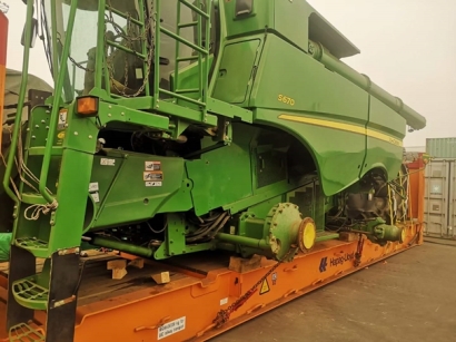 德國(guó)收割機(jī)進(jìn)口海運(yùn)報(bào)關(guān)到國(guó)內(nèi)的流程